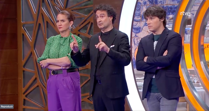 El jurado de 'MasterChef'.