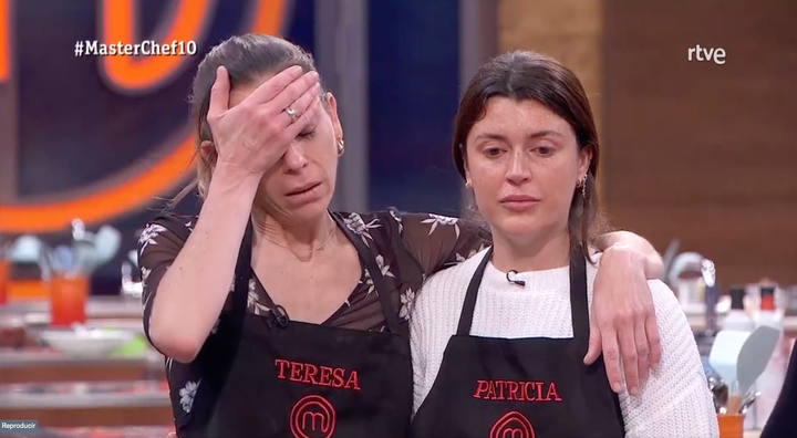 Teresa y Patricia en 'MasterChef'.
