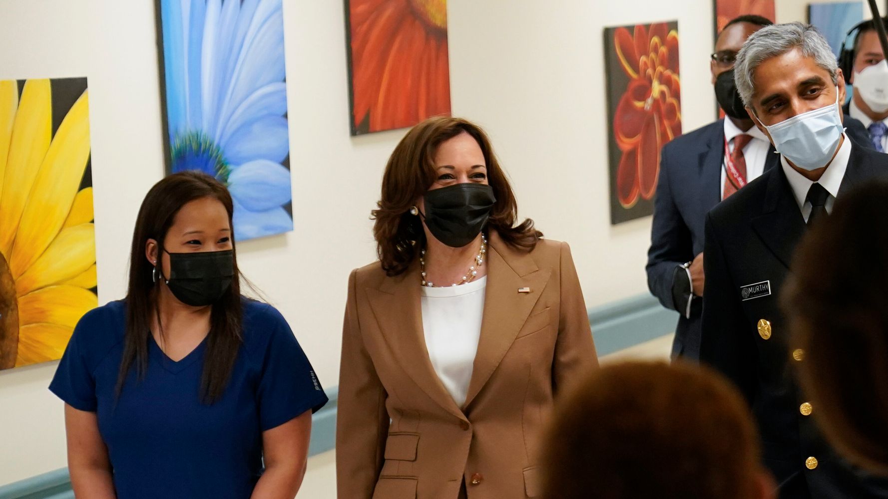 Harris, Surgeon General Warn Health Care Workers Are Burned Out From COVID-19 Pandemic