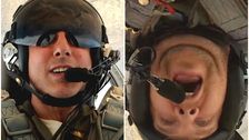 Tom Cruise Turns James Corden's World Upside Down In Fighter Jet Stunt