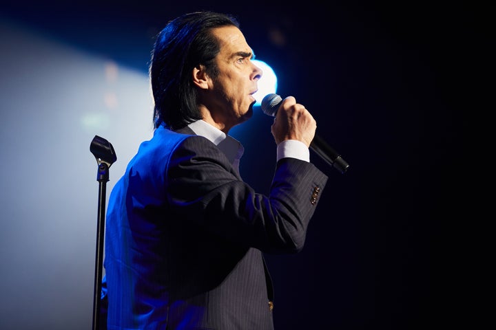 Nick Cave performing at the Royal Albert Hall last year