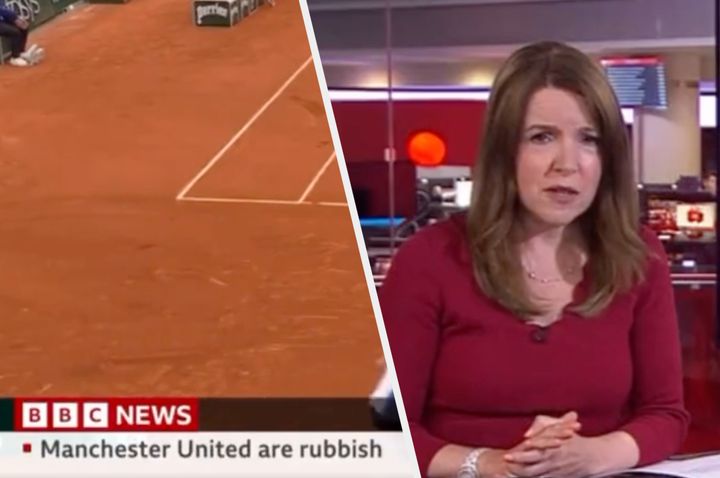 BBC News viewers got a shock during Tuesday's live broadcast