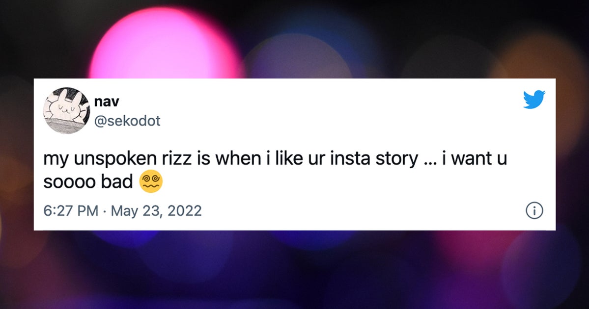 Unknwon Rizz What Is Unspoken Rizz? 23 Tweets That Might Just Explain It To You ...