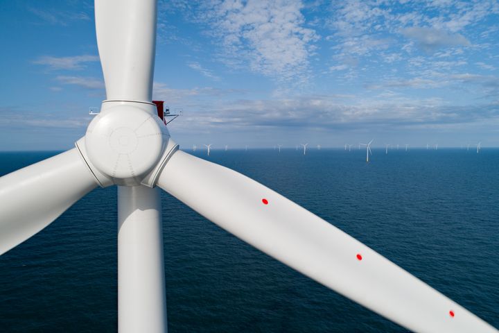 オーステッドがイギリス東部沖に開発した世界最大の洋上風力発電所「ホーンシー1」