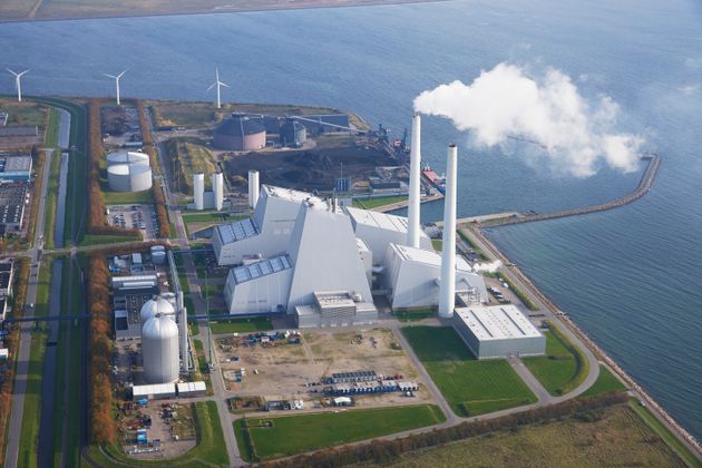 石炭火力発電からバイオマス発電に転換したデンマークのアベドア発電所