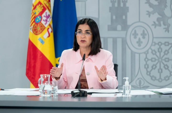 Carolina Darias, ministra de Sanidad.