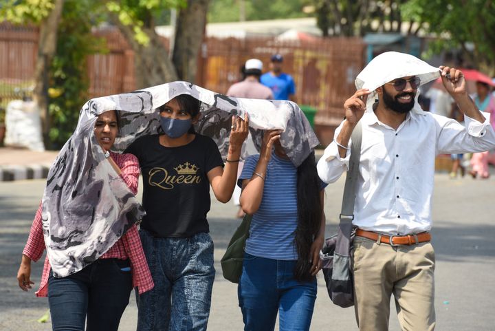 Scorching temperatures have been recorded across India in recent weeks