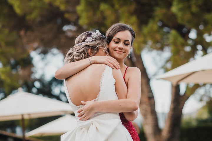 Even if you don't have time for a proper catch-up with each guest, you can try to get a moment in with as many as possible.