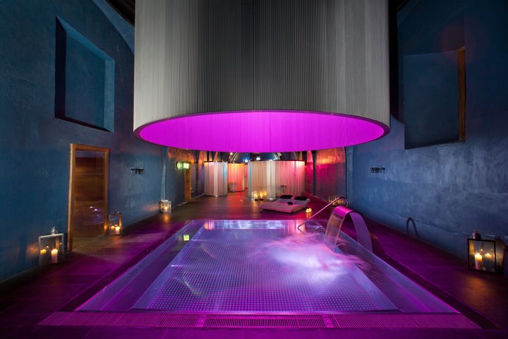 Spa del Parador de Alcalá, en Madrid.