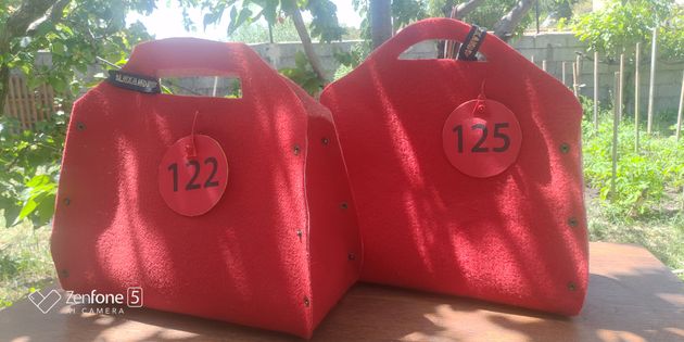 The Japanese have created a series of bags from the red carpet of
