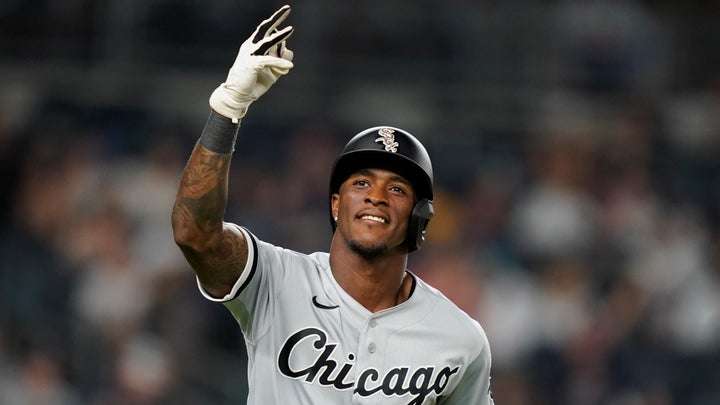 Chicago White Sox' Tim Anderson (AP Photo/John Minchillo)