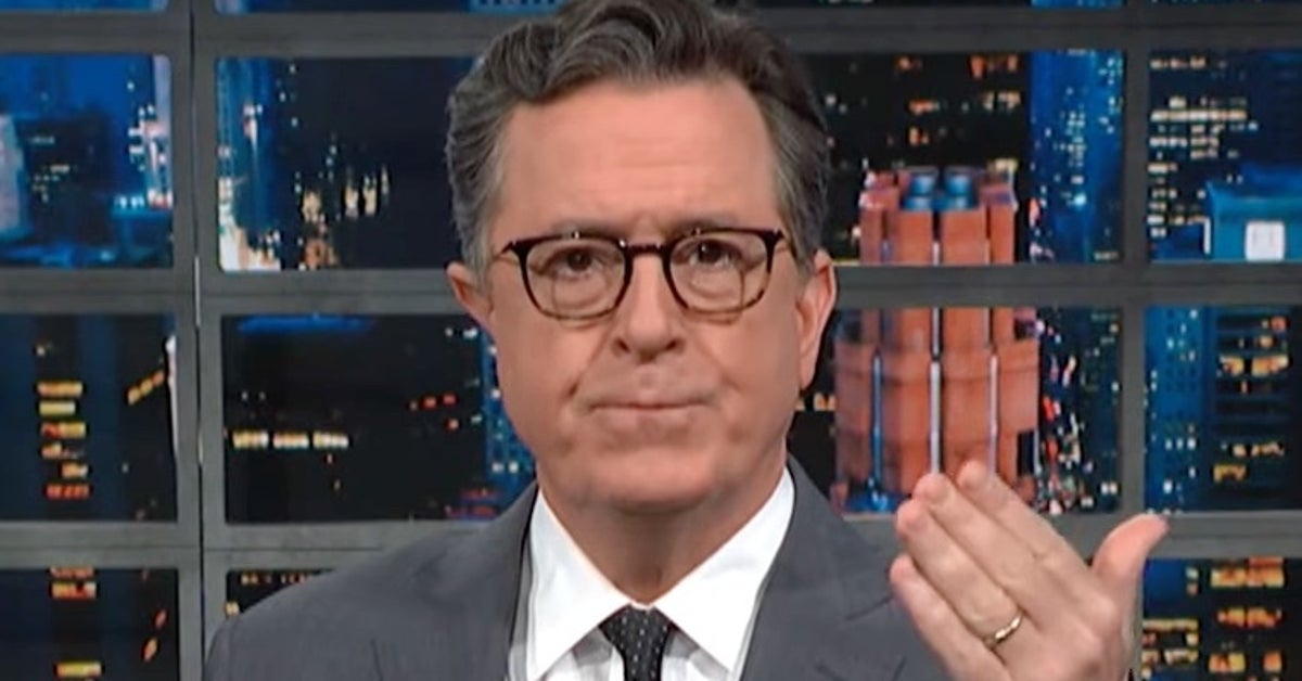 Stephen Colbert Chokes Up, Goes Silent For 6 Seconds As He Gives ...