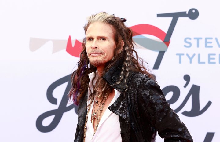 Steven Tyler at a Grammys party last month