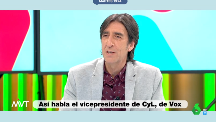 Benjamín Prado en laSexta.