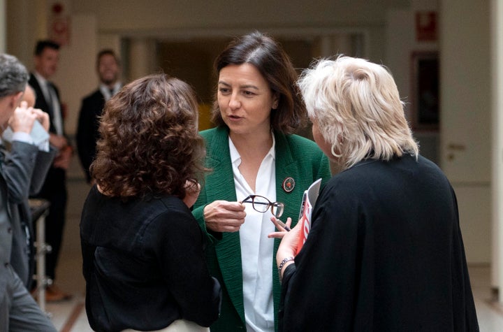 La portavoz del Grupo Parlamentario Socialista en el Senado, Eva María Granados.