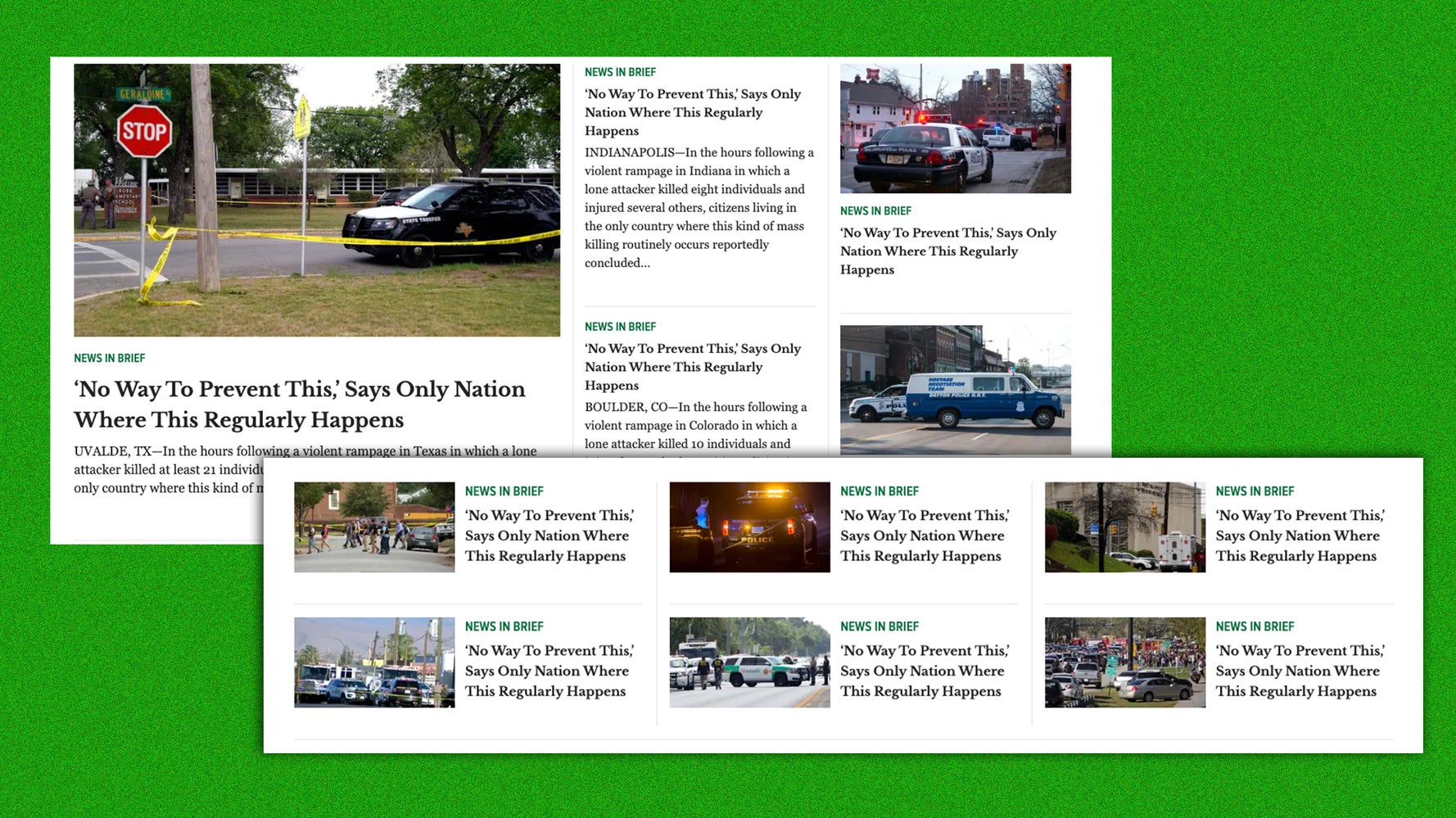 The Onion Calls Out Inaction Over Mass Shootings With Classic Response