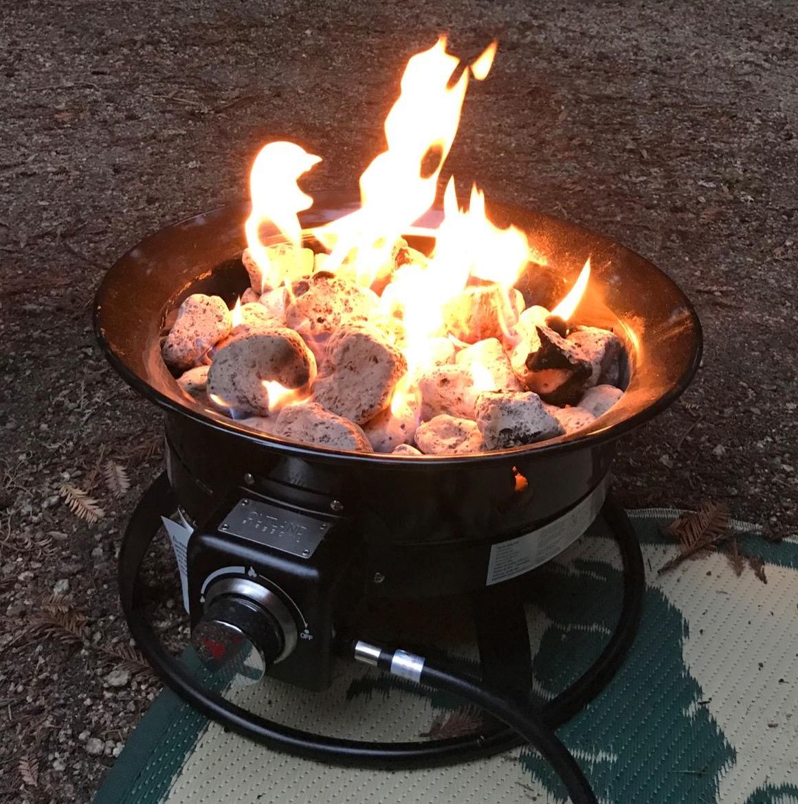 propane portable fire pit costco