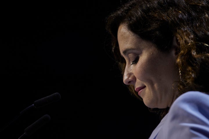 Isabel Díaz Ayuso, presidenta de la Comunidad de Madrid.