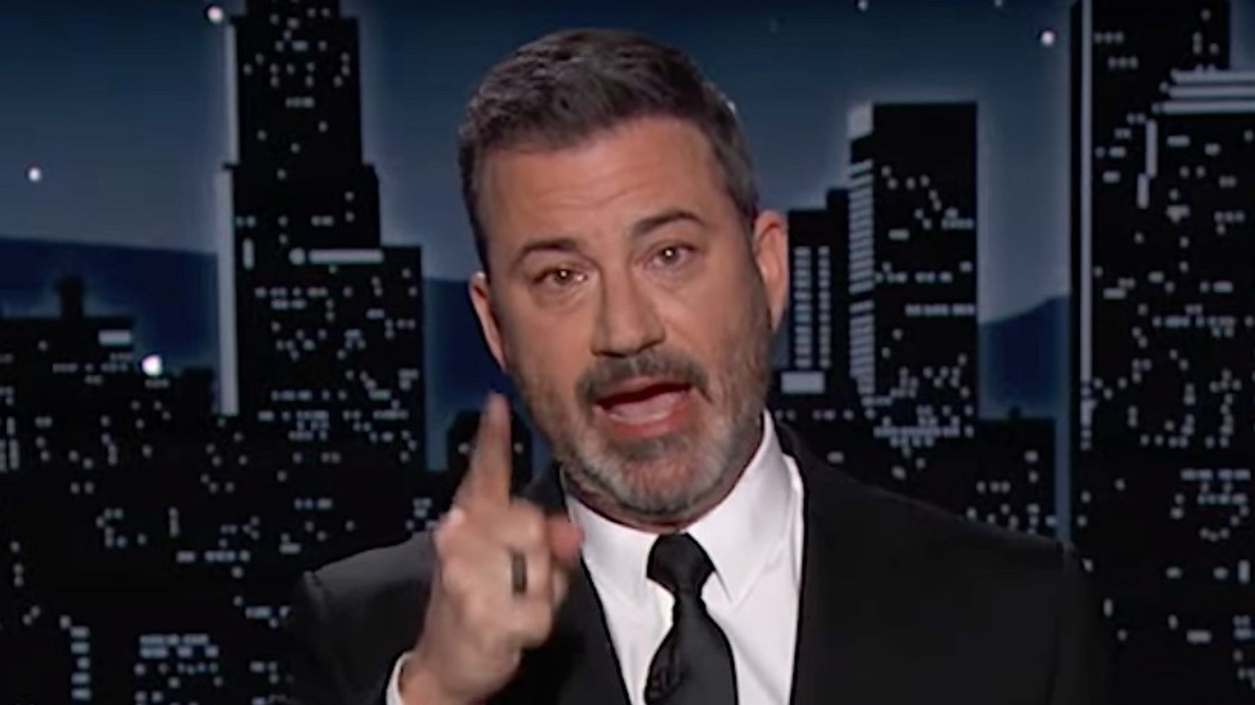 Tearful Jimmy Kimmel Calls Out 'Cowardly' Republicans By Name In Scathing Opener