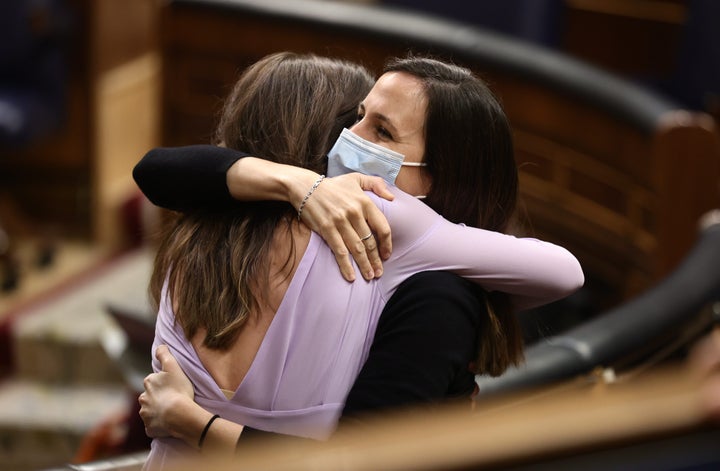 Irene Montero e Ione Belarra.