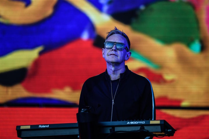 Andy Fletcher, teclista y miembro fundador de la banda Depeche Mode.