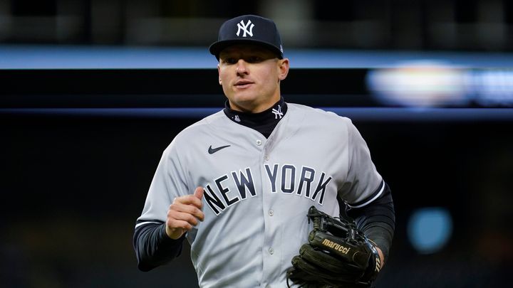 New York Yankees' Josh Donaldson (AP Photo/Paul Sancya)