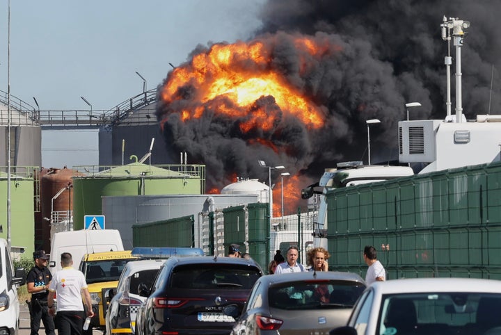 Explosión de un depósito en la planta de biodiésel de la ciudad riojana de Calahorra.