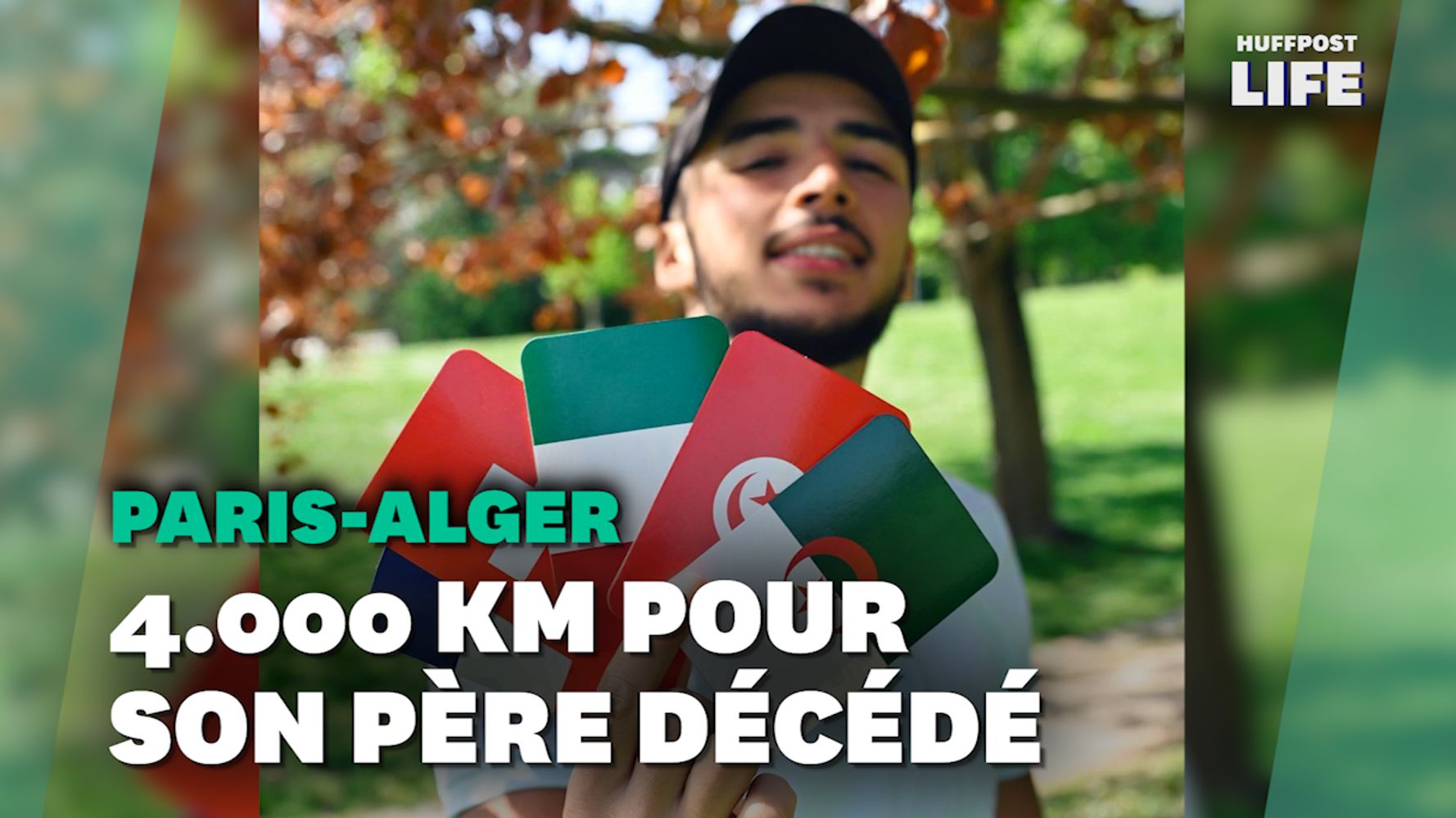 Il marche de Paris à Alger pour rendre hommage à son père