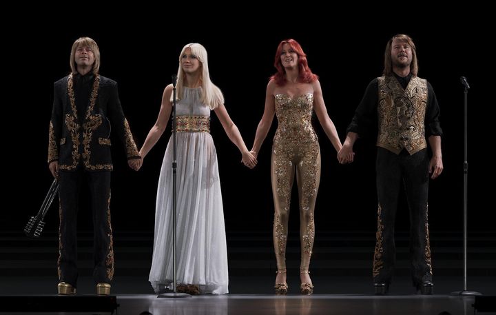 Dolce & Gabbana designs featured at the Abba Voyage live show.