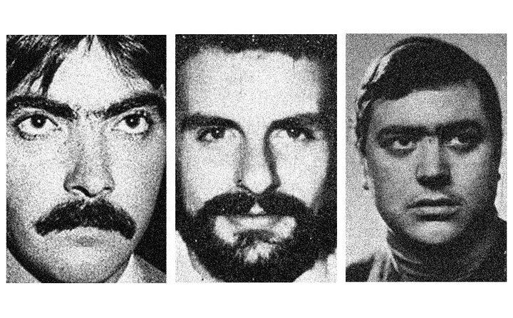 Juan Mañas, Luis Montero y Luis Cobo, víctimas del 'caso Almería'.