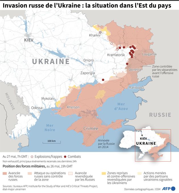Situation dans le Donbass au 27 mai