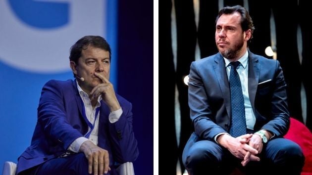 Alfonso Fernández Mañueco y Óscar Puente.