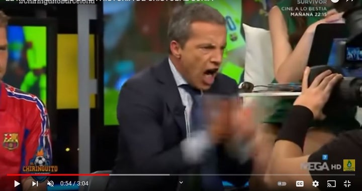 Cristóbal Soria, en 'El Chiringuito'.