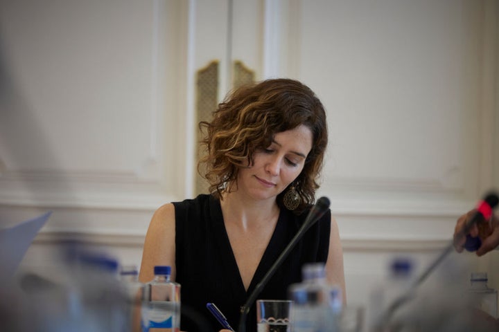 Isabel Díaz Ayuso, presidenta de la Comunidad de Madrid.