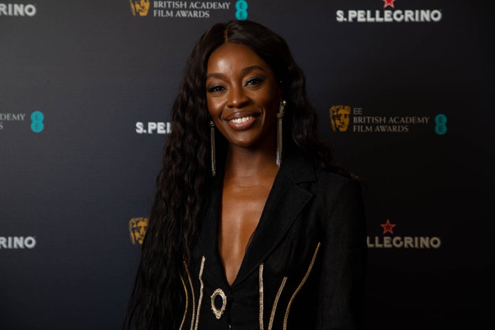 AJ Odudu at a Bafta event earlier this year