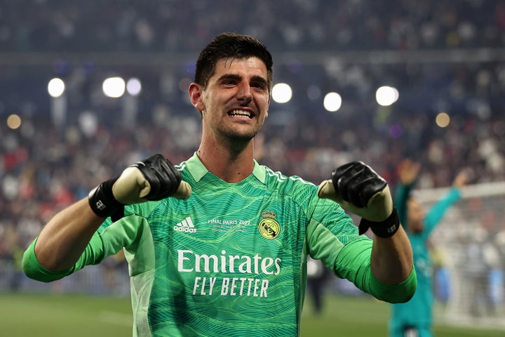 El portero del Real Madrid, Thibaut Courtois.
