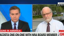 CNN's Jim Acosta Confronts NRA Board Member: 'Isn't This Blood On Your Hands?'