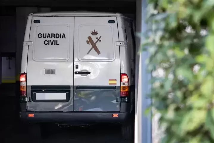 Foto de archivo de una furgoneta de la Guardia Civil.