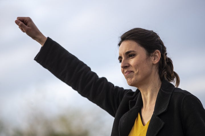 La ministra de Igualdad, Irene Montero.