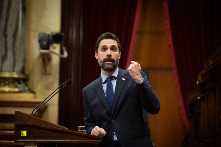 El expresident del Parlament de Catalunya Roger Torrent, en una imagen de archivo.