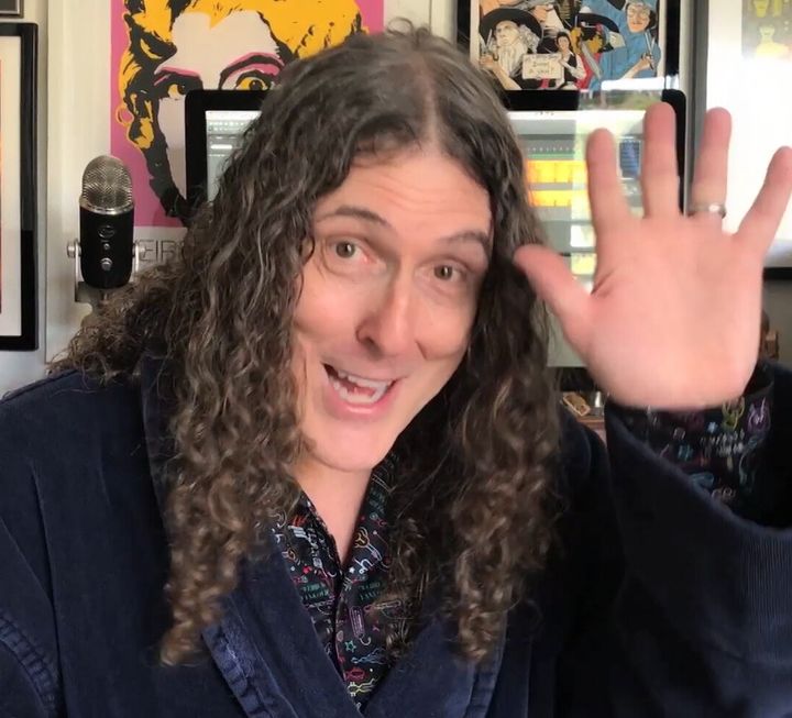 Comedian "Weird Al" Yankovic on March 30, 2020, on "The Tonight Show."