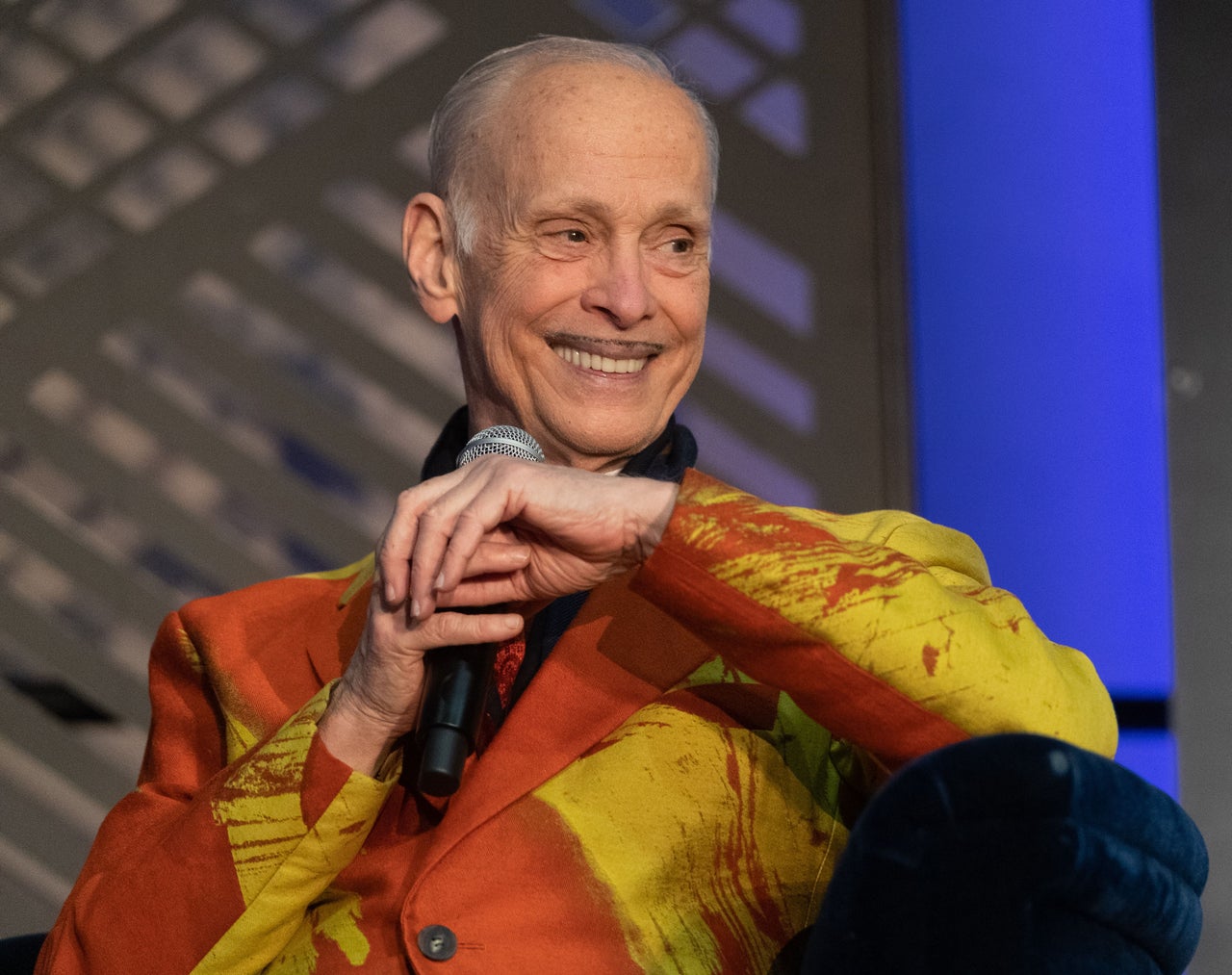 John on stage at the Chicago Humanities Festival