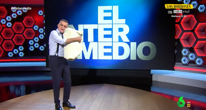 El presentador de 'El Intermedio', El Gran Wyoming.