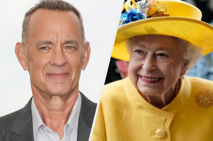Tom Hanks and The Queen