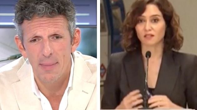 Joaquín Prat e Isabel Díaz Ayuso.