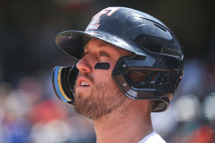 Kody Clemens in a game for the Toledo Mud Hens on May 8. 