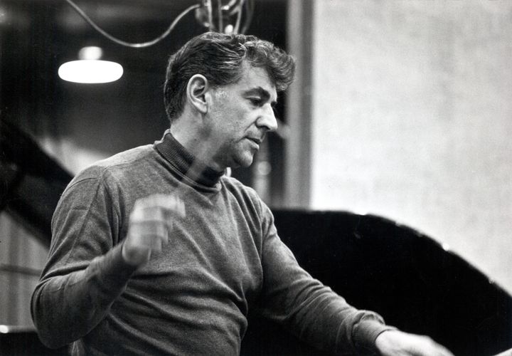 Leonard Bernstein pictured in 1965