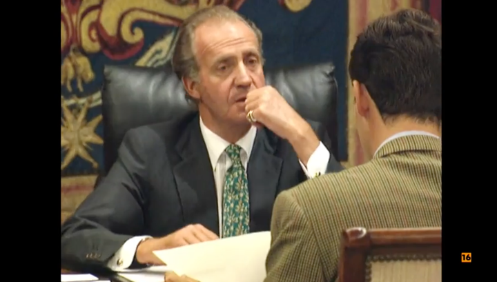 Juan Carlos I en el documental 'Los Borbones: una familia real'.