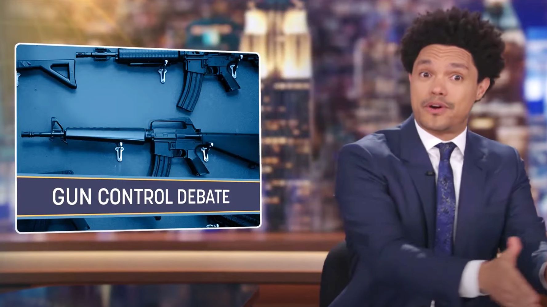 Trevor Noah Blitzes Republicans' Excuses For Mass Shootings One By One