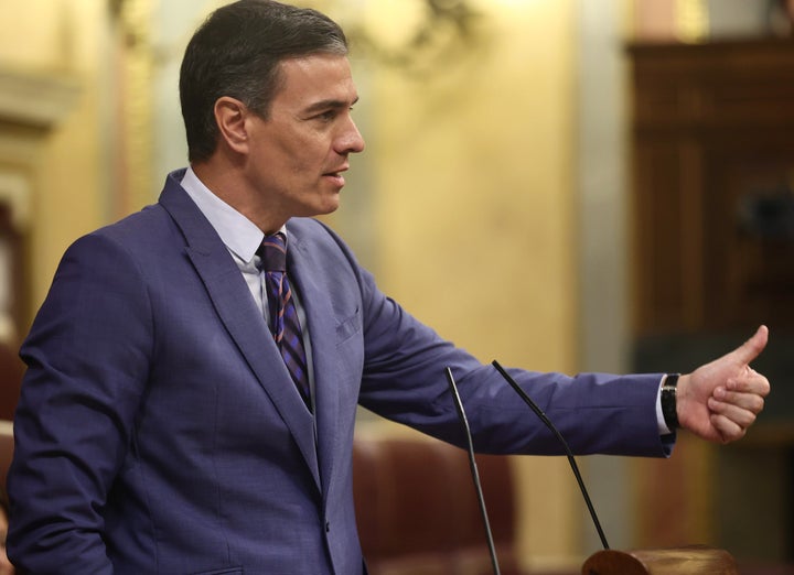 El presidente del Gobierno, Pedro Sánchez, en una imagen de archivo en el Congreso.